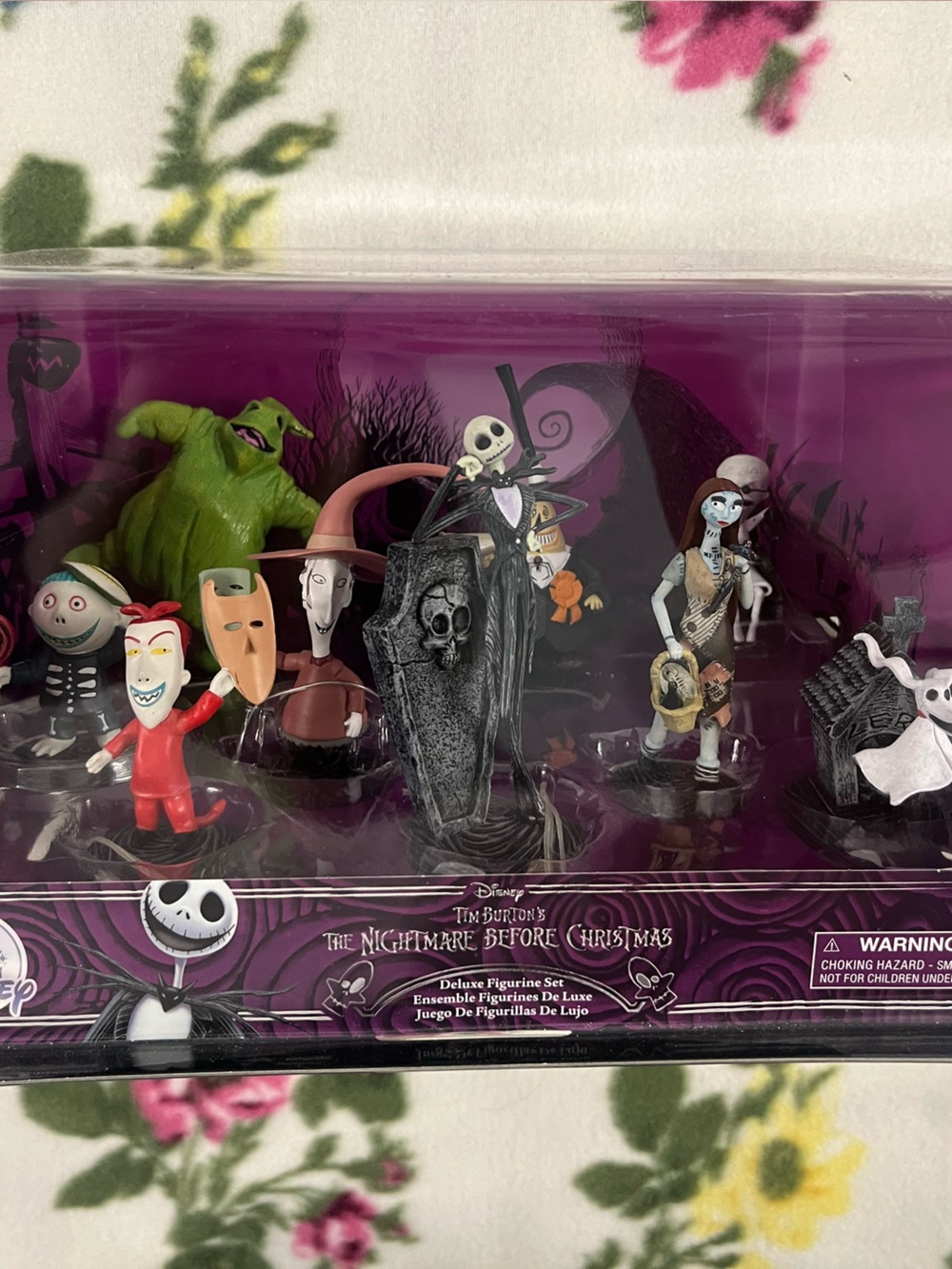 Disney Tim Burton The Nightmare Before Christmas 9pc figurine deluxe set